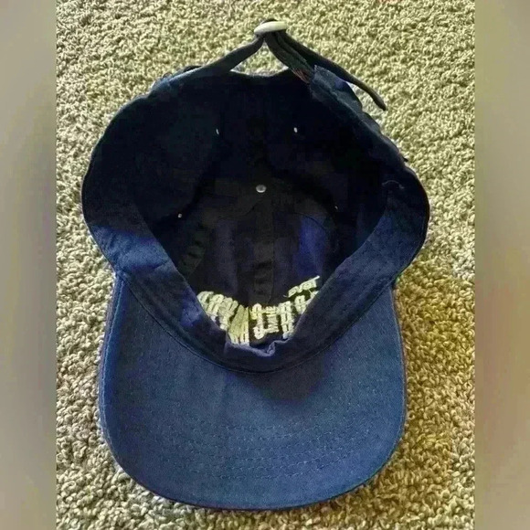 Teva Embroidered Logo Dad Hat Adjustable Patterned Strap Navy - Picture 3 of 3